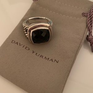 David Yurman Albion Black Onyx Statement Ring